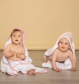 Bubba Blue Bubba Blue 2 PK Hooded Towel Dusty Berry/ Rose