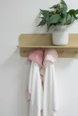 Bubba Blue Bubba Blue 2 PK Hooded Towel Dusty Berry/ Rose