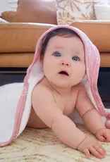 Bubba Blue Bubba Blue 2 PK Hooded Towel Dusty Berry/ Rose