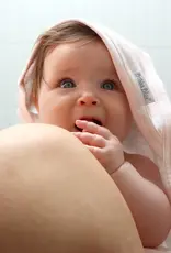 Bubba Blue Bubba Blue 2 PK Hooded Towel Dusty Berry/ Rose