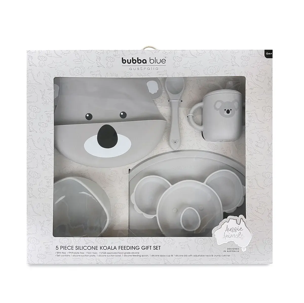 Bubba Blue Bubba Blue Koala Feeding 5 piece Gift Set
