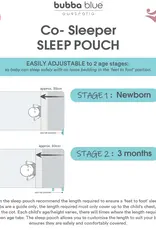 Bubba Blue Bubba Blue 1.0 TOG Sleep Pouch - Co- Sleeper