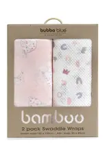 Bubba Blue Bubba Blue Sleepy Safari 2pk Muslin Air+ Wraps