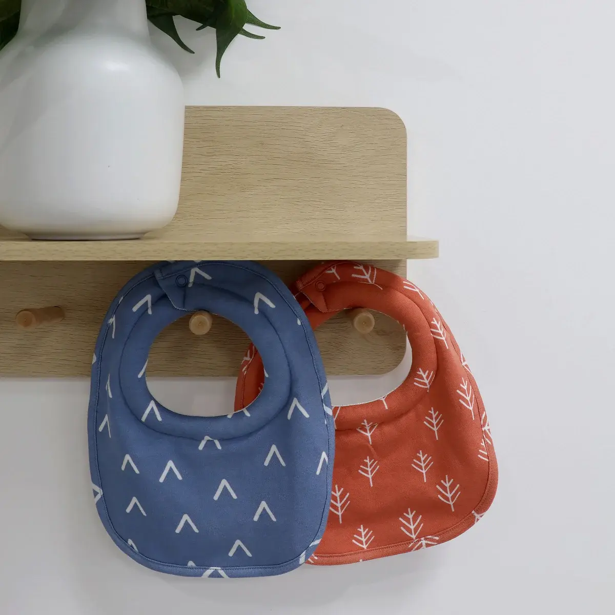 Bubba Blue Bubba Blue Nordic 2pk Dribble Bib