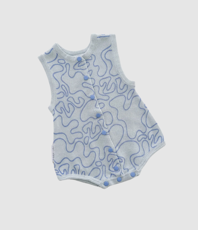 Ziggy Lou Ziggy Lou Summer Bubble Romper Zen