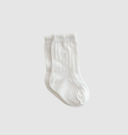 Ziggy Lou Ziggy Lou Socks Lace Milk
