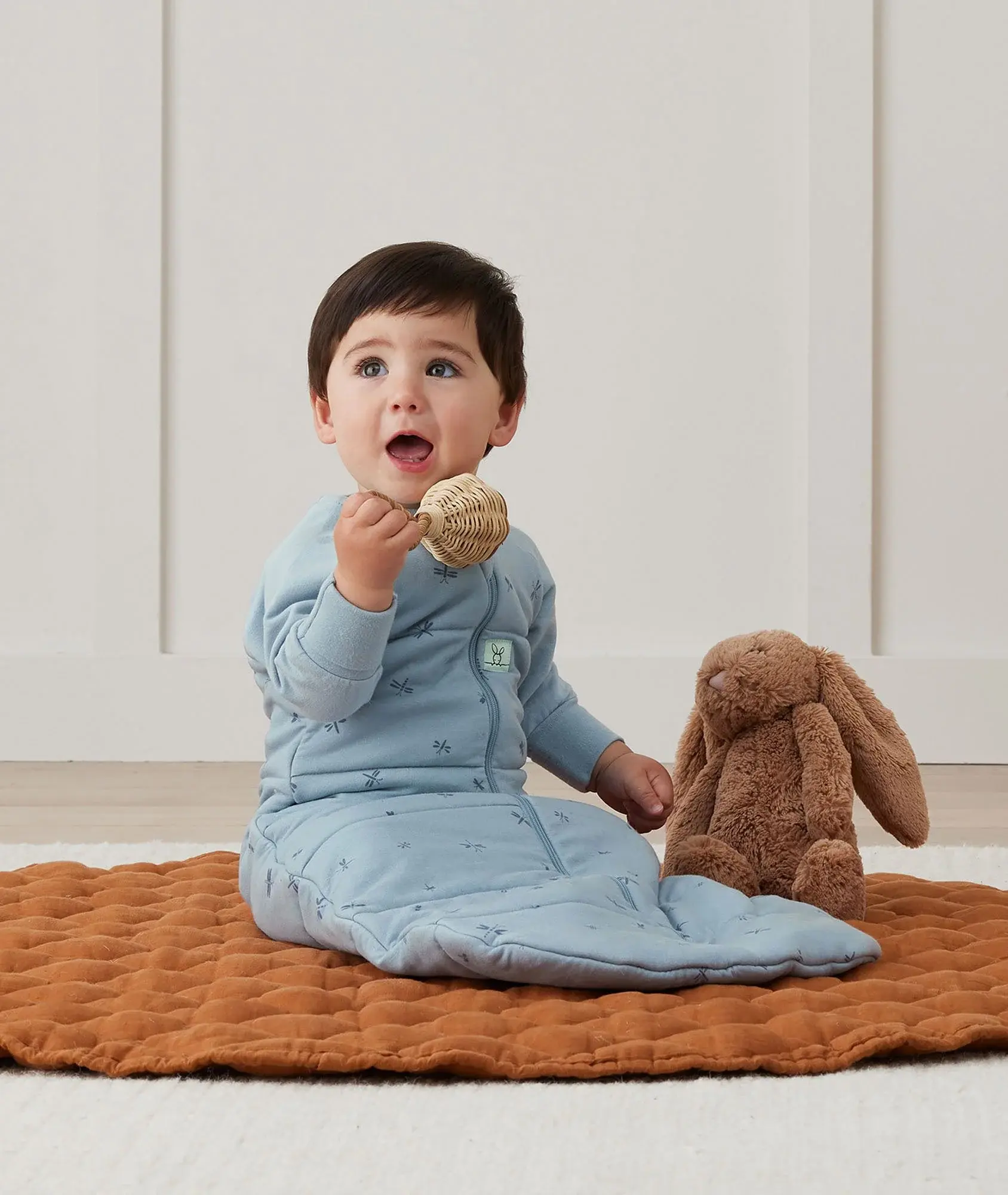 ErgoPouch ErgoPouch 2.5 Tog with sleeves Jersey Sleeping Bag Dragonflies