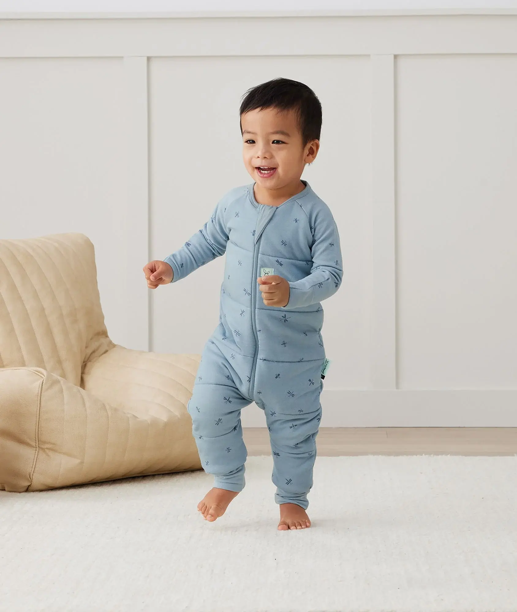 ErgoPouch ErgoPouch 2.5 Tog Sleep Onesie Dragonflies