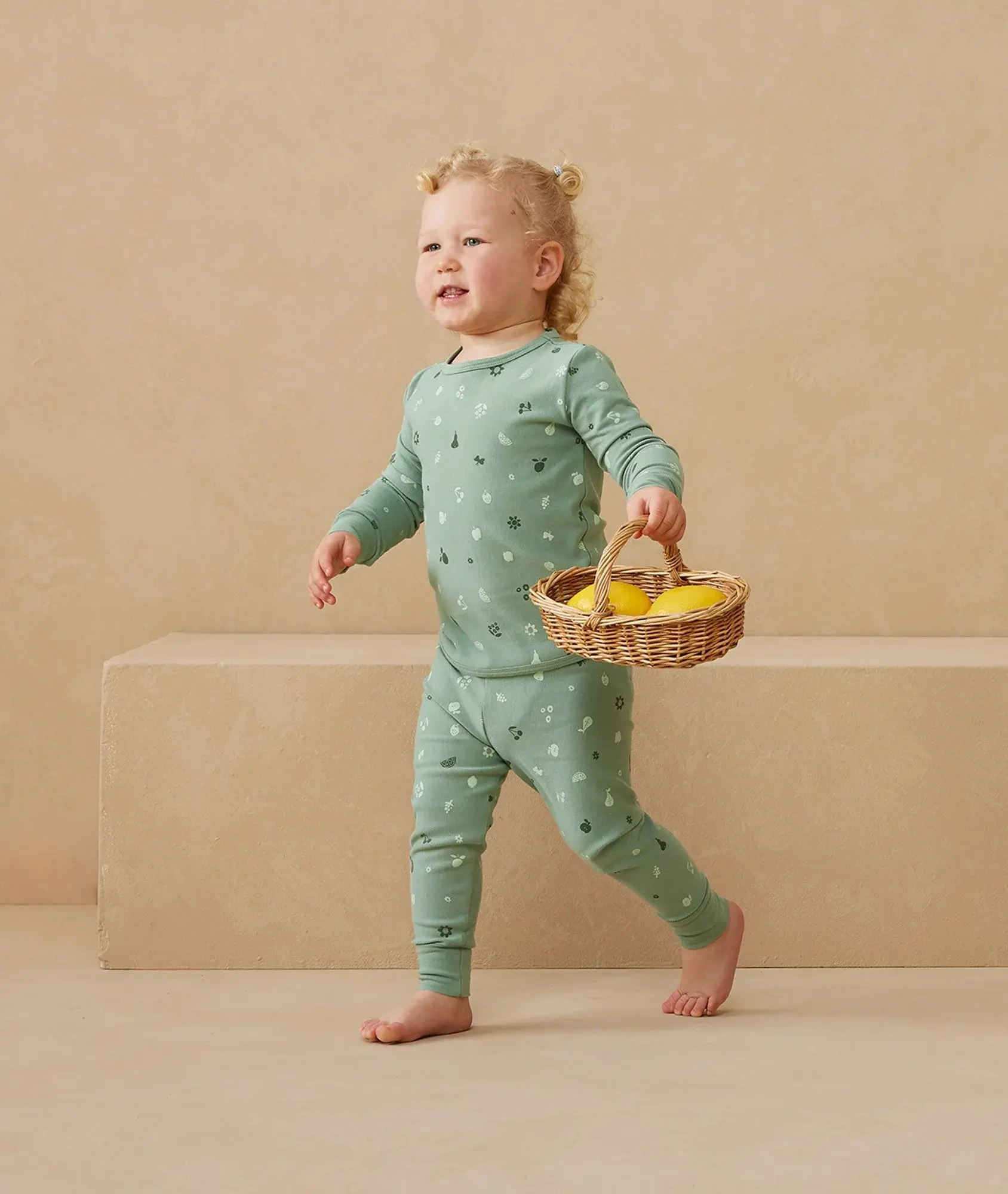 ErgoPouch ErgoPouch 0.2 Tog 2 piece Pyjama Long Sleeve Sweet Orchard