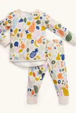 ErgoPouch ErgoPouch 0.2 Tog 2 piece Pyjama Long Sleeve Fruit Salad