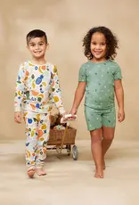 ErgoPouch ErgoPouch 0.2 Tog 2 piece Pyjama Short Sleeve Sweet Orchard