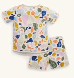 ErgoPouch ErgoPouch 0.2 Tog 2 piece Pyjama Short Sleeve Fruit Salad