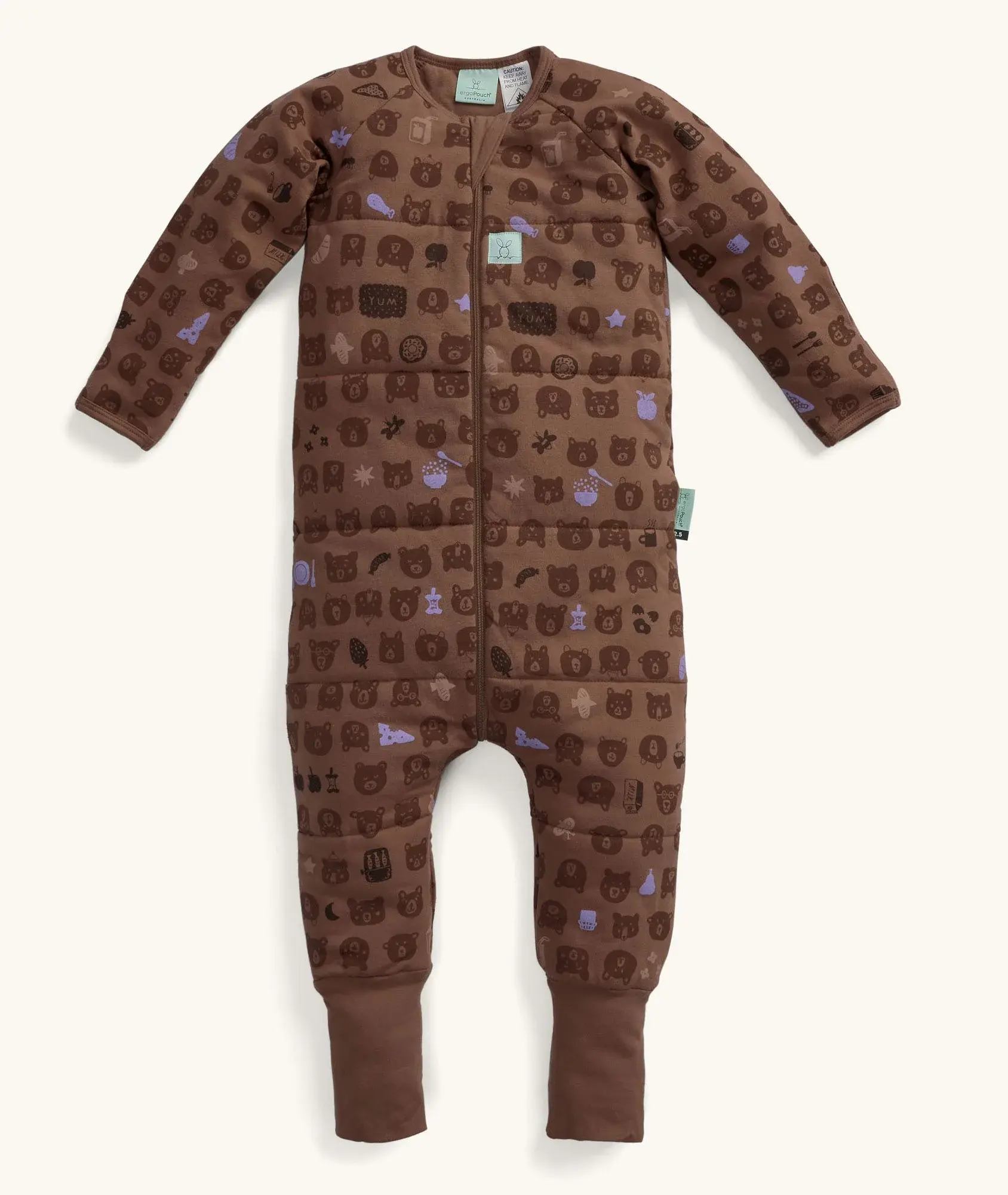 ErgoPouch ErgoPouch 3.5 Tog Sleep Onesie Picnic