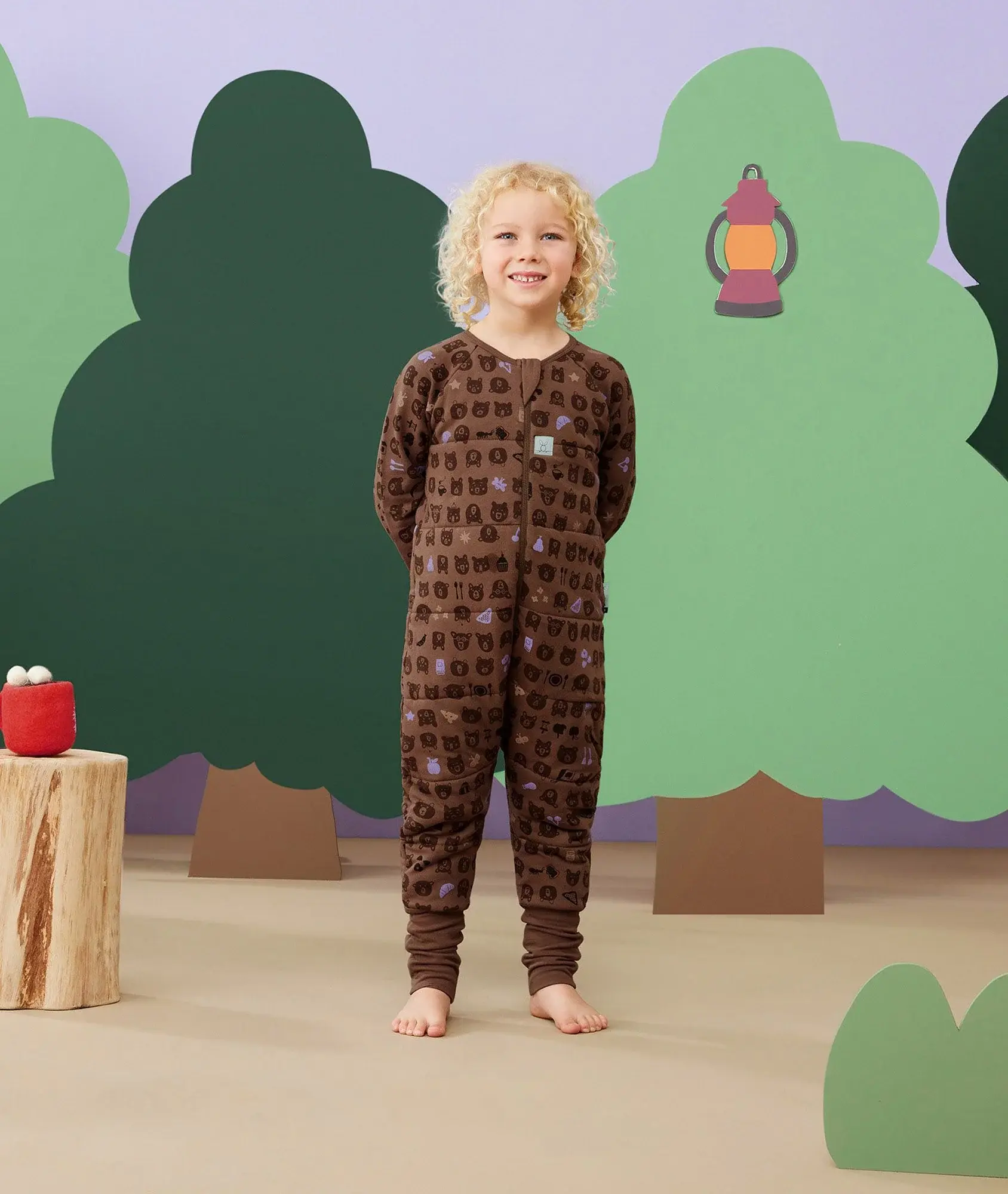 ErgoPouch ErgoPouch 3.5 Tog Sleep Onesie Picnic