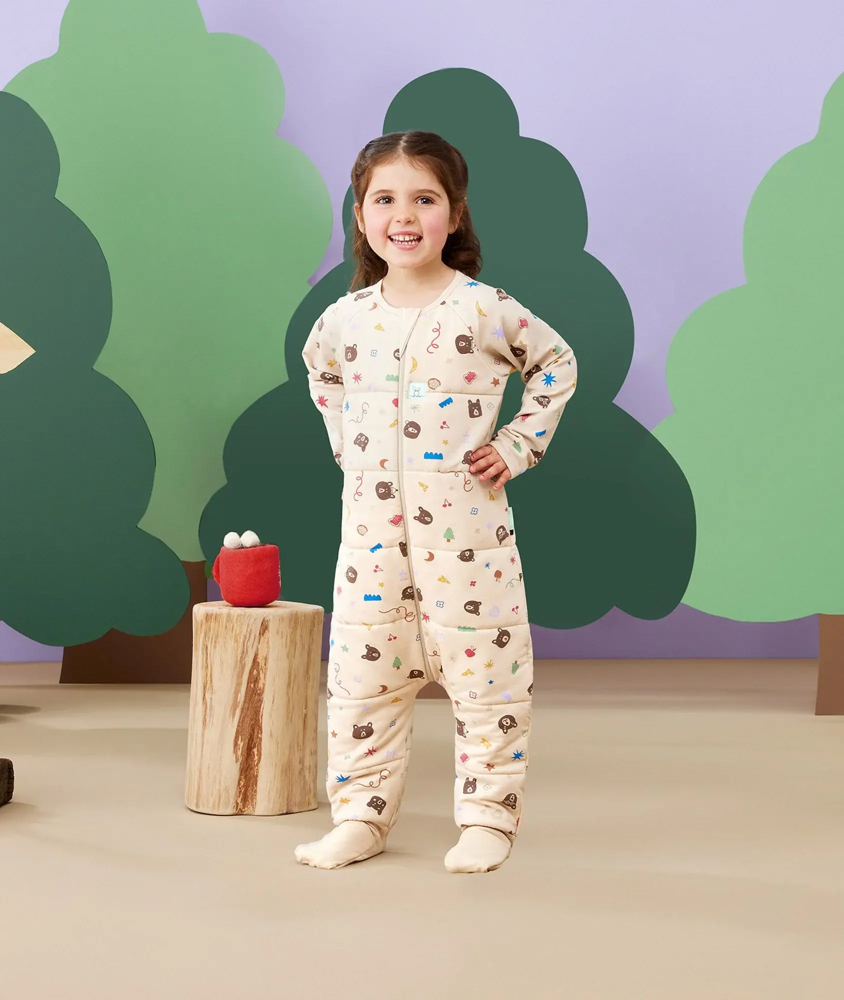 ErgoPouch ErgoPouch 3.5 Tog Sleep Onesie Party