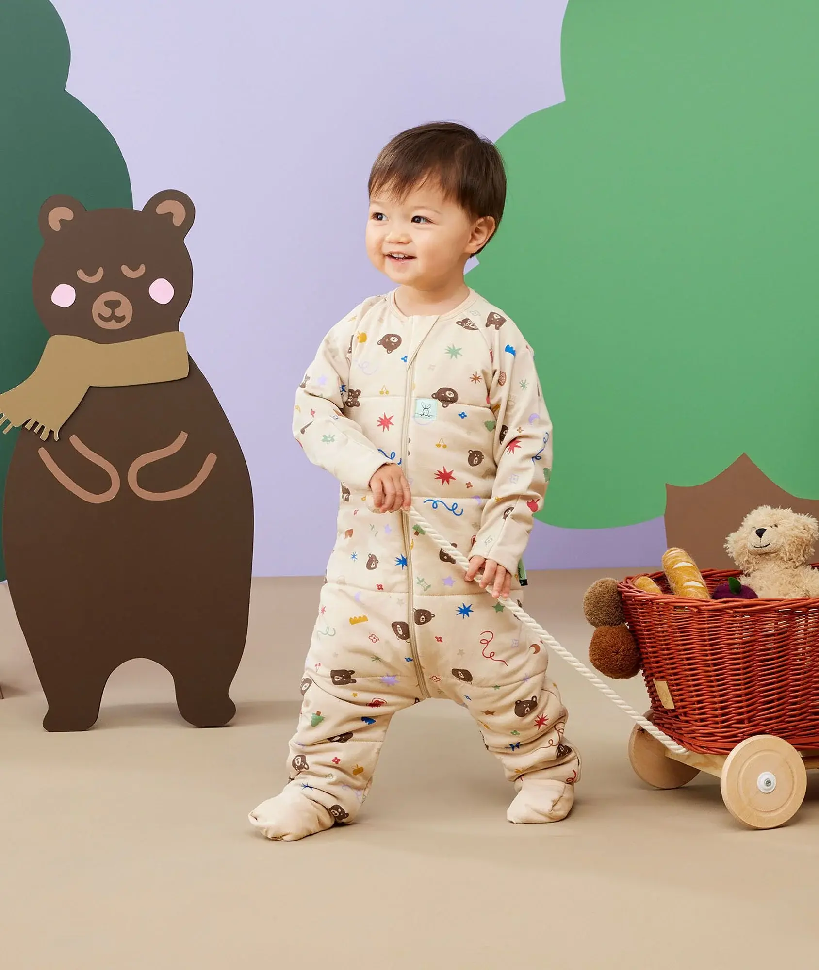 ErgoPouch ErgoPouch 3.5 Tog Sleep Onesie Party