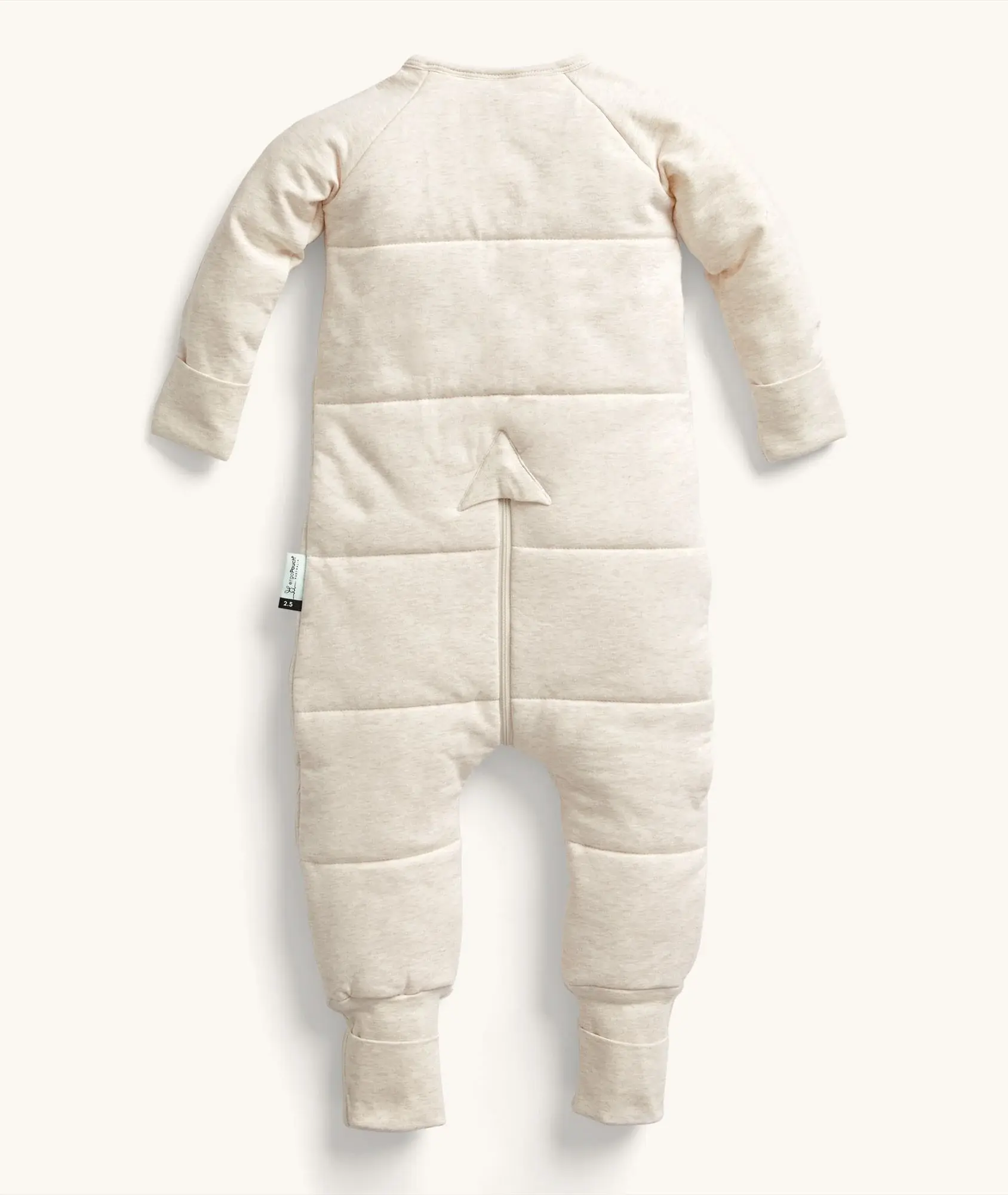 ErgoPouch ErgoPouch 2.5 Tog Sleep Onesie Oatmeal Marle