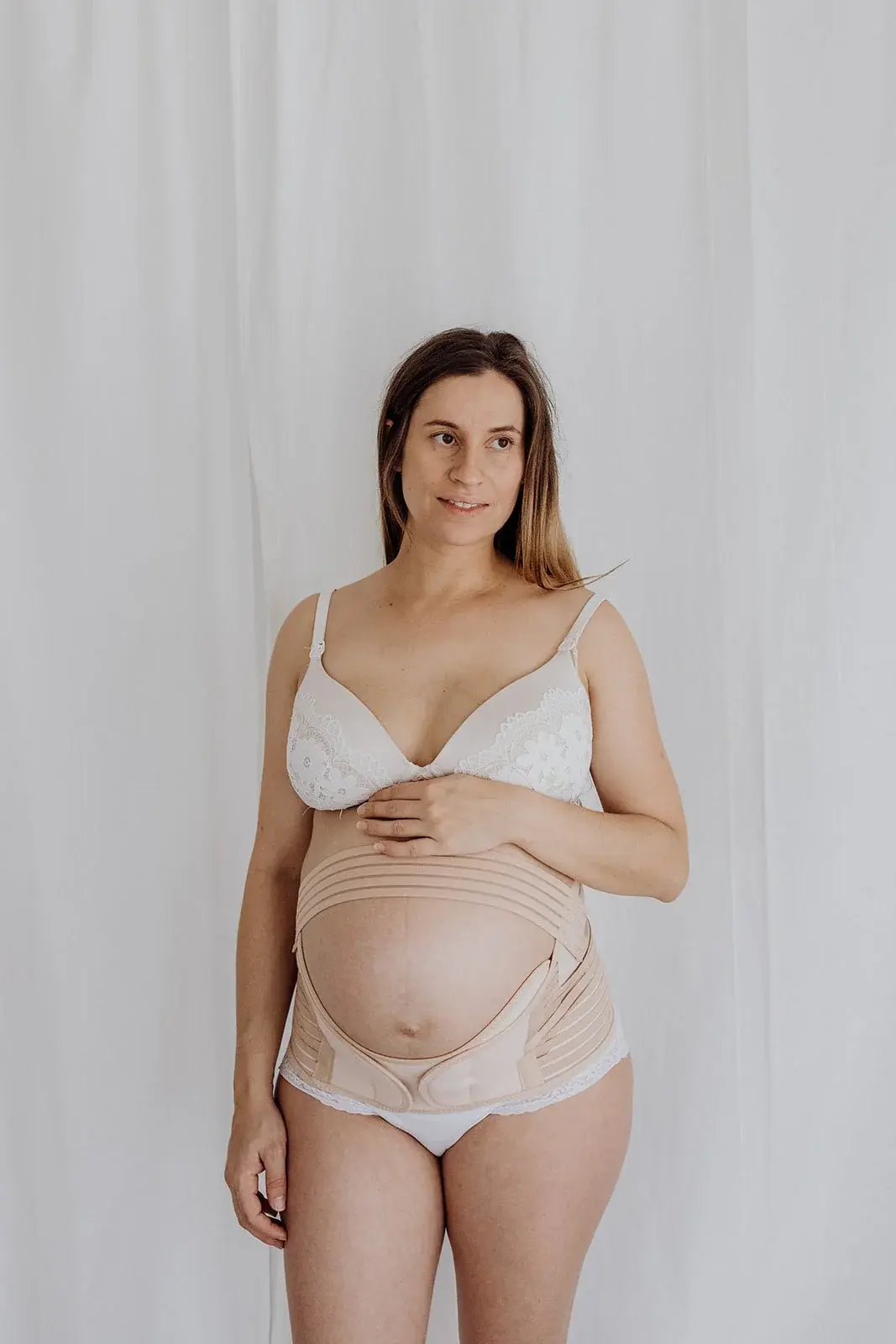 Bubba Bump Bubba Bump Pregnancy Support Belly Belt Nude S-M