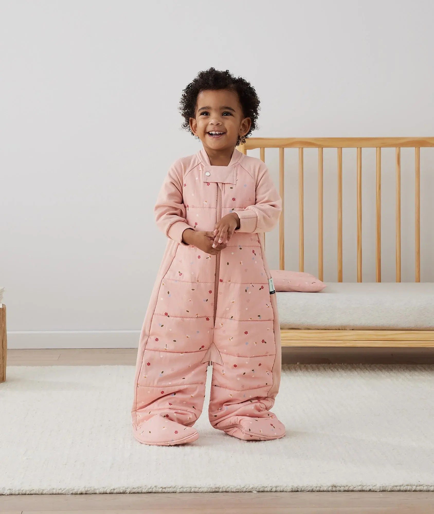 ErgoPouch ErgoPouch 2.5 Tog Sleep Suit Bag Daisies