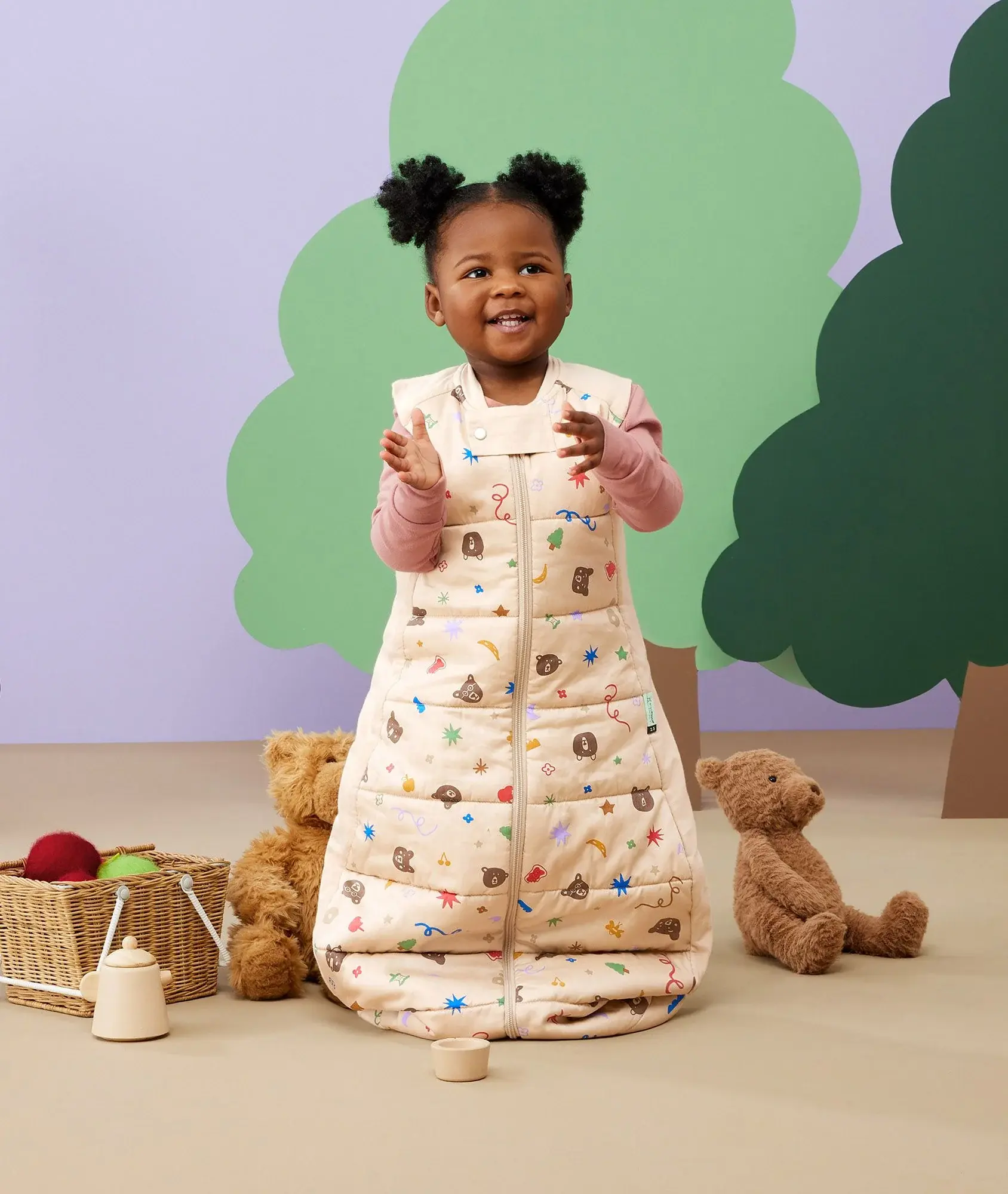 ErgoPouch ErgoPouch 2.5 Tog Sheeting Sleeping Bag Party