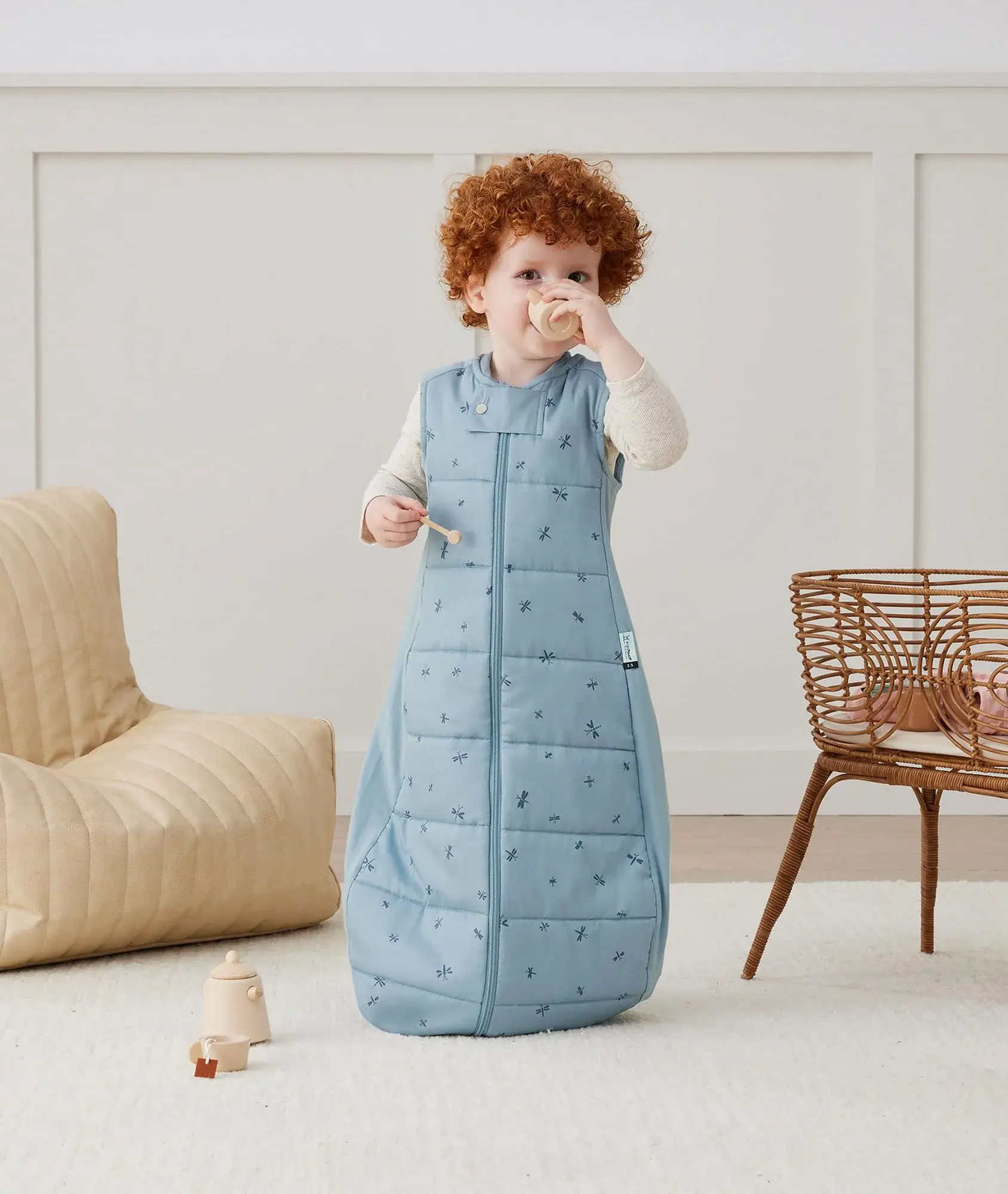 ErgoPouch ErgoPouch 2.5 Tog Sheeting Sleeping Bag Dragonflies