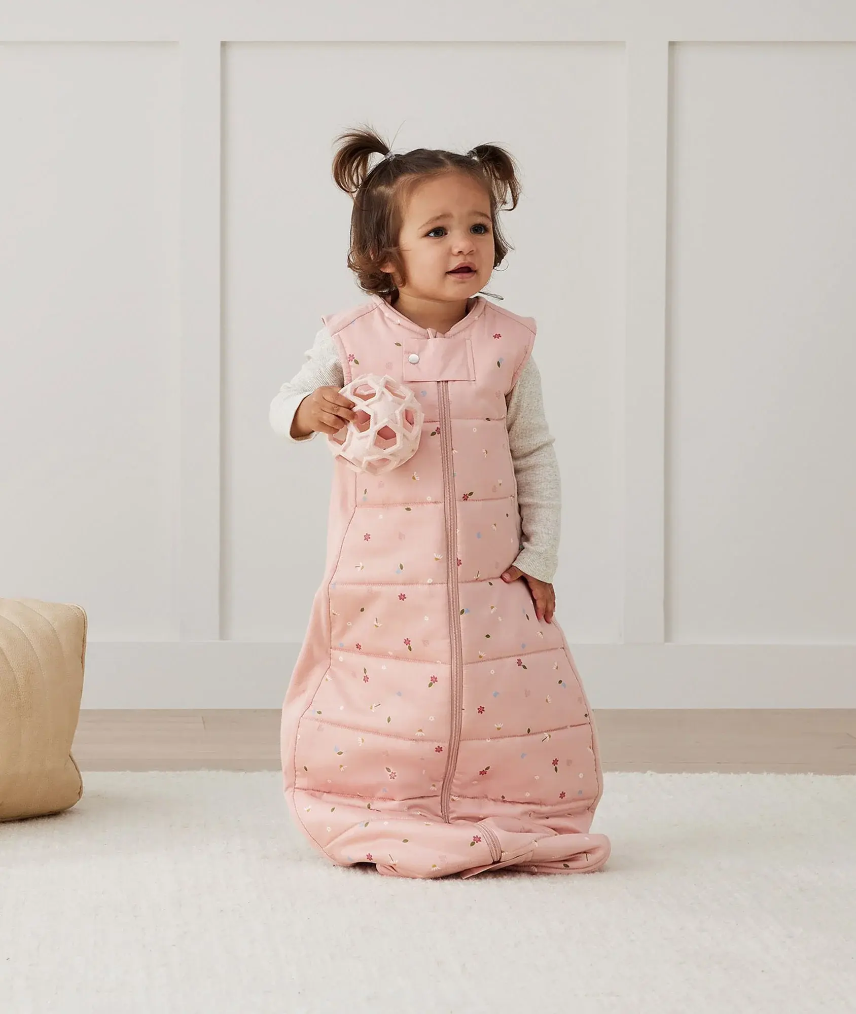 ErgoPouch ErgoPouch 2.5 Tog Sheeting Sleeping Bag Daisies