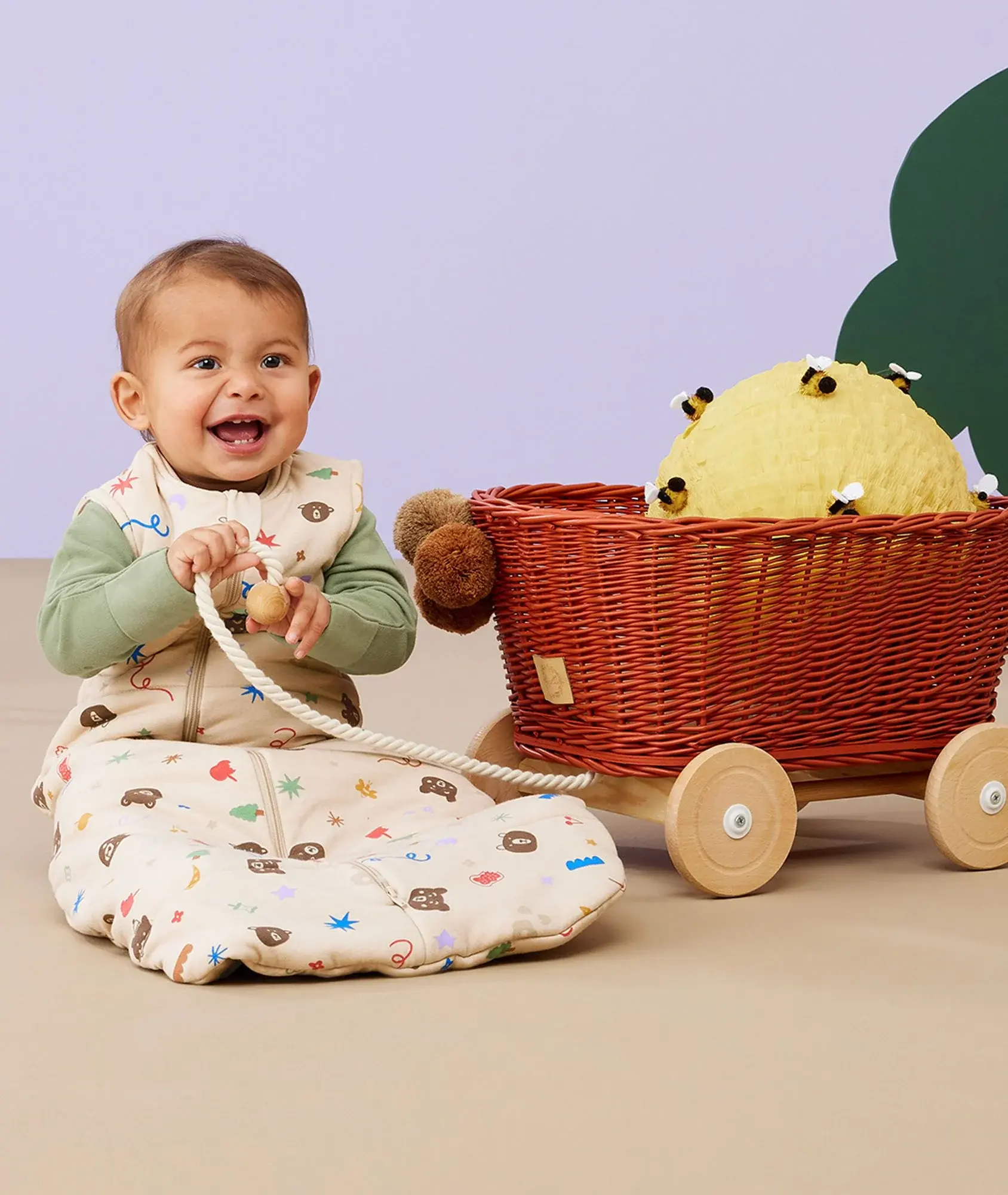 ErgoPouch ErgoPouch 2.5 Tog Jersey Sleeping Bag Party