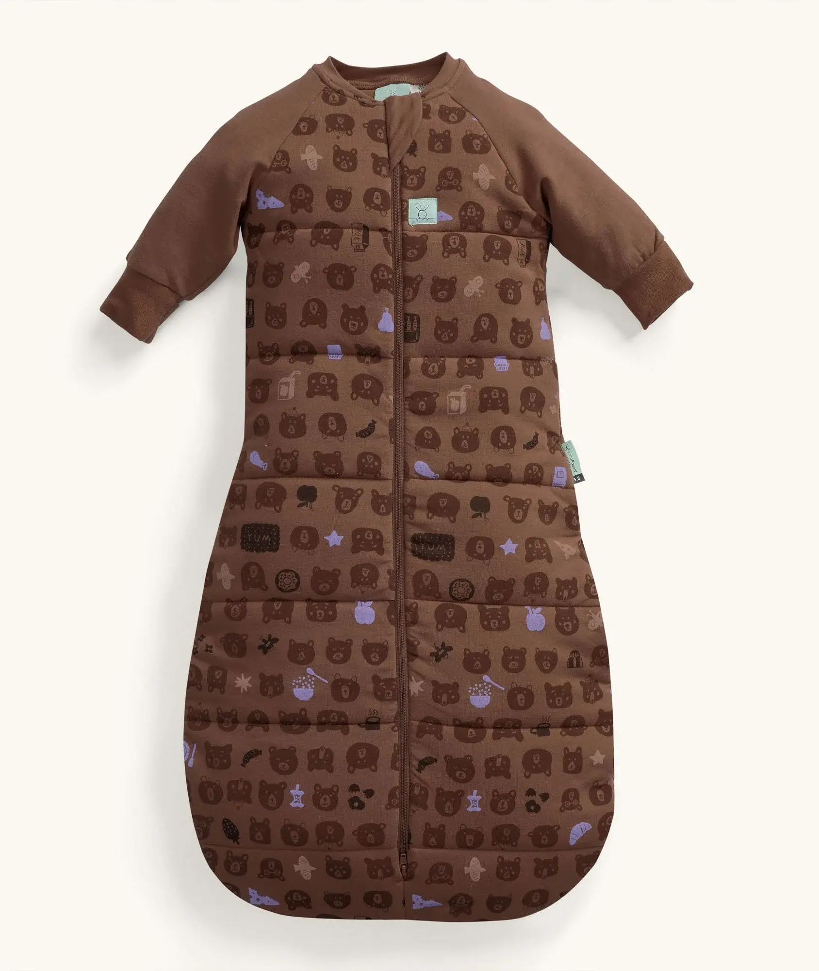 ErgoPouch ErgoPouch 3.5 Tog with sleeves Jersey Sleeping Bag Picnic