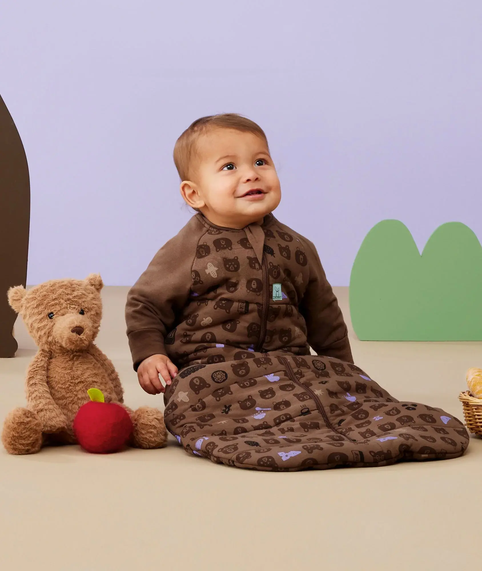 ErgoPouch ErgoPouch 3.5 Tog with sleeves Jersey Sleeping Bag Picnic