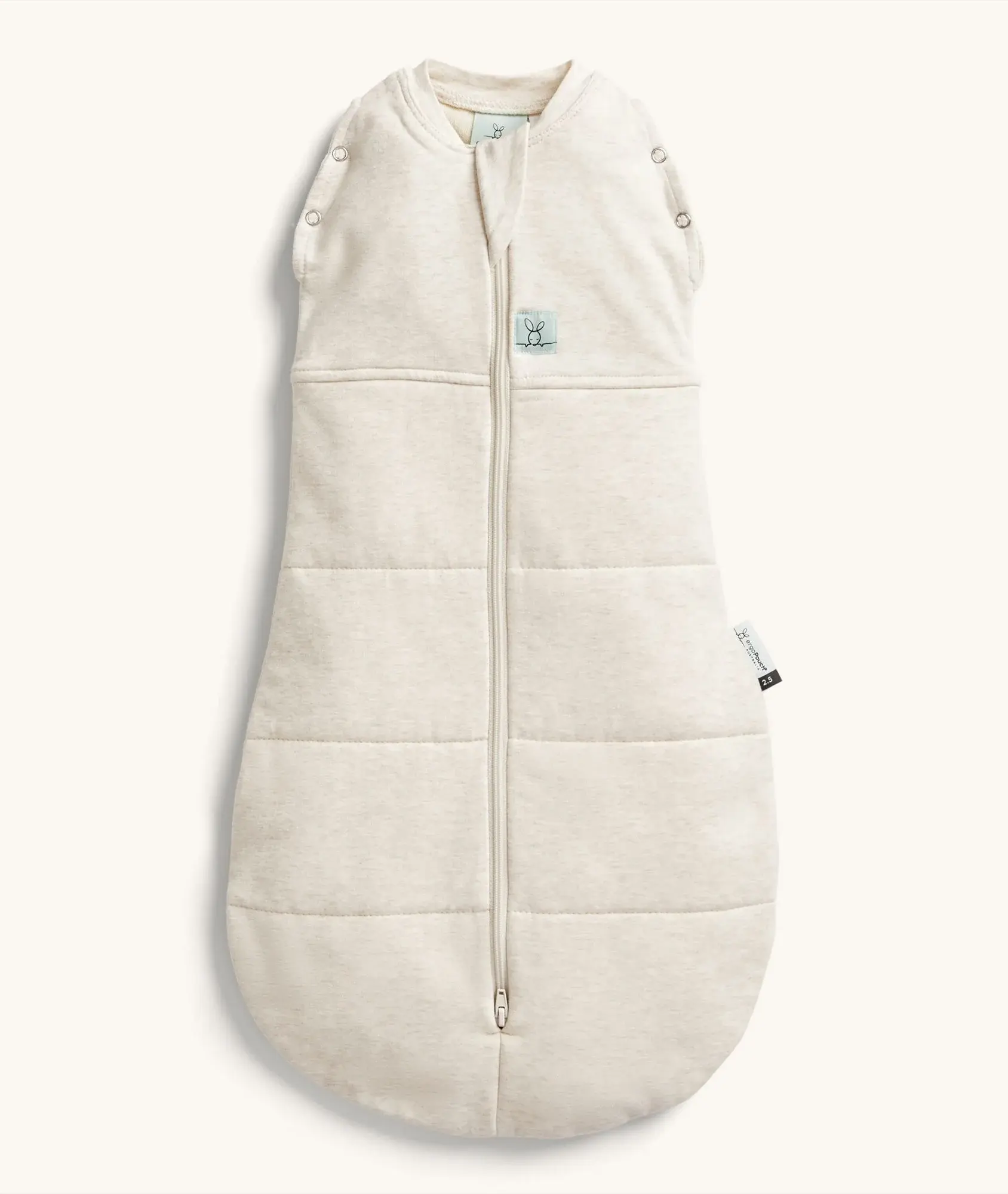 ErgoPouch ErgoPouch Cocoon Swaddle Bag 3.5 Tog Oatmeal Marle