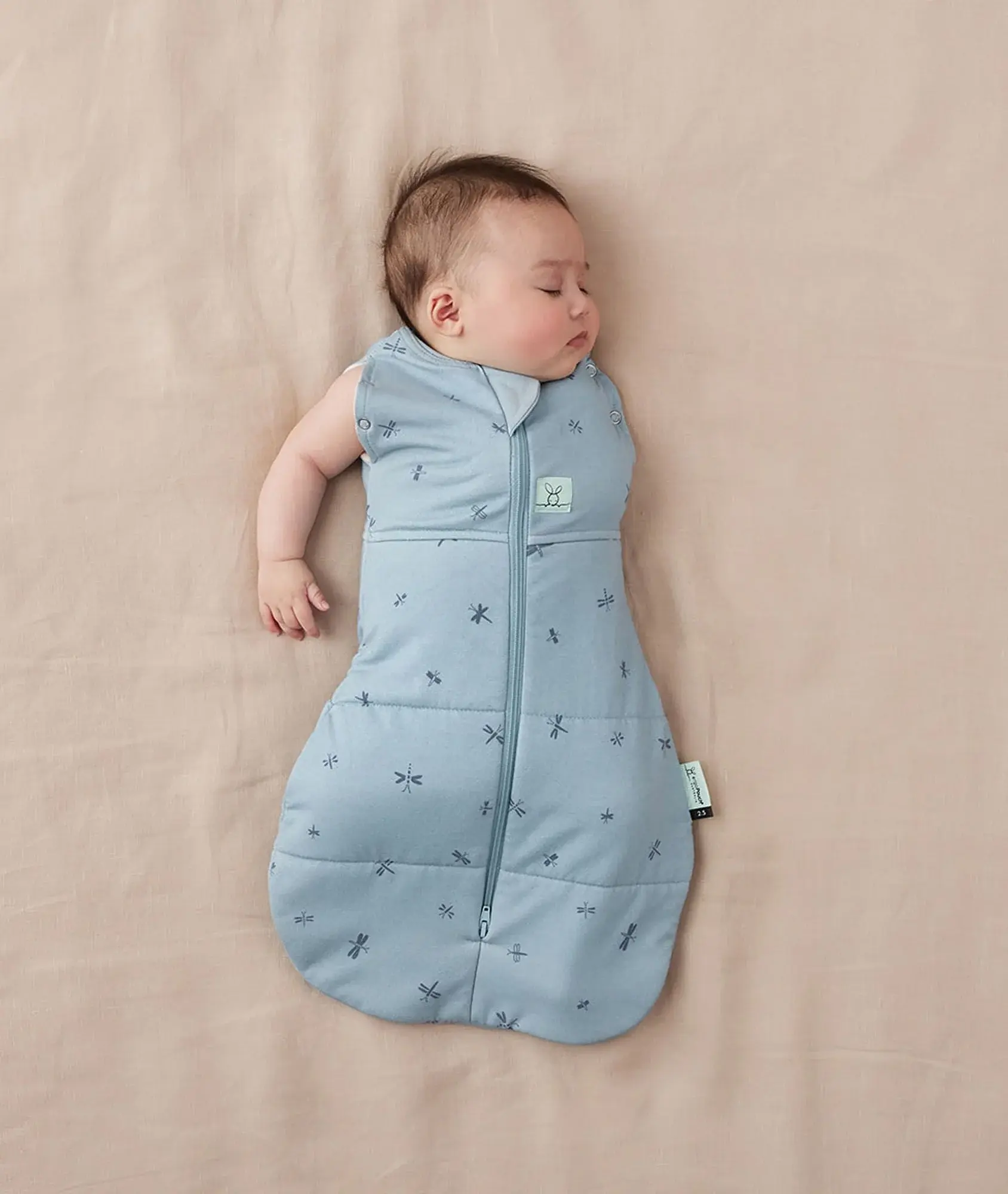 ErgoPouch ErgoPouch Cocoon Swaddle Bag 3.5 Tog Dragonflies