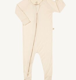 Boody Baby Boody Baby Long Sleeve Onesie Chalk