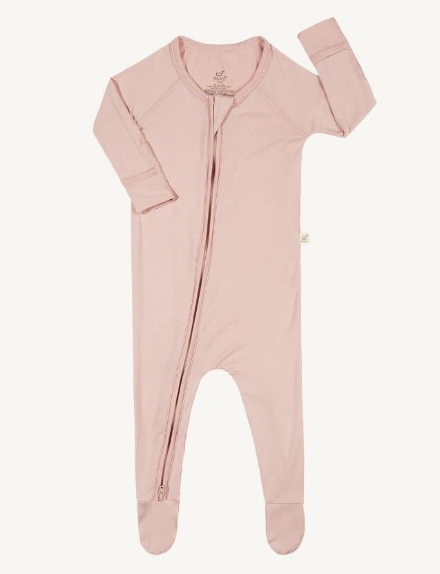 Boody Baby Boody Baby Long Sleeve Onesie Rose