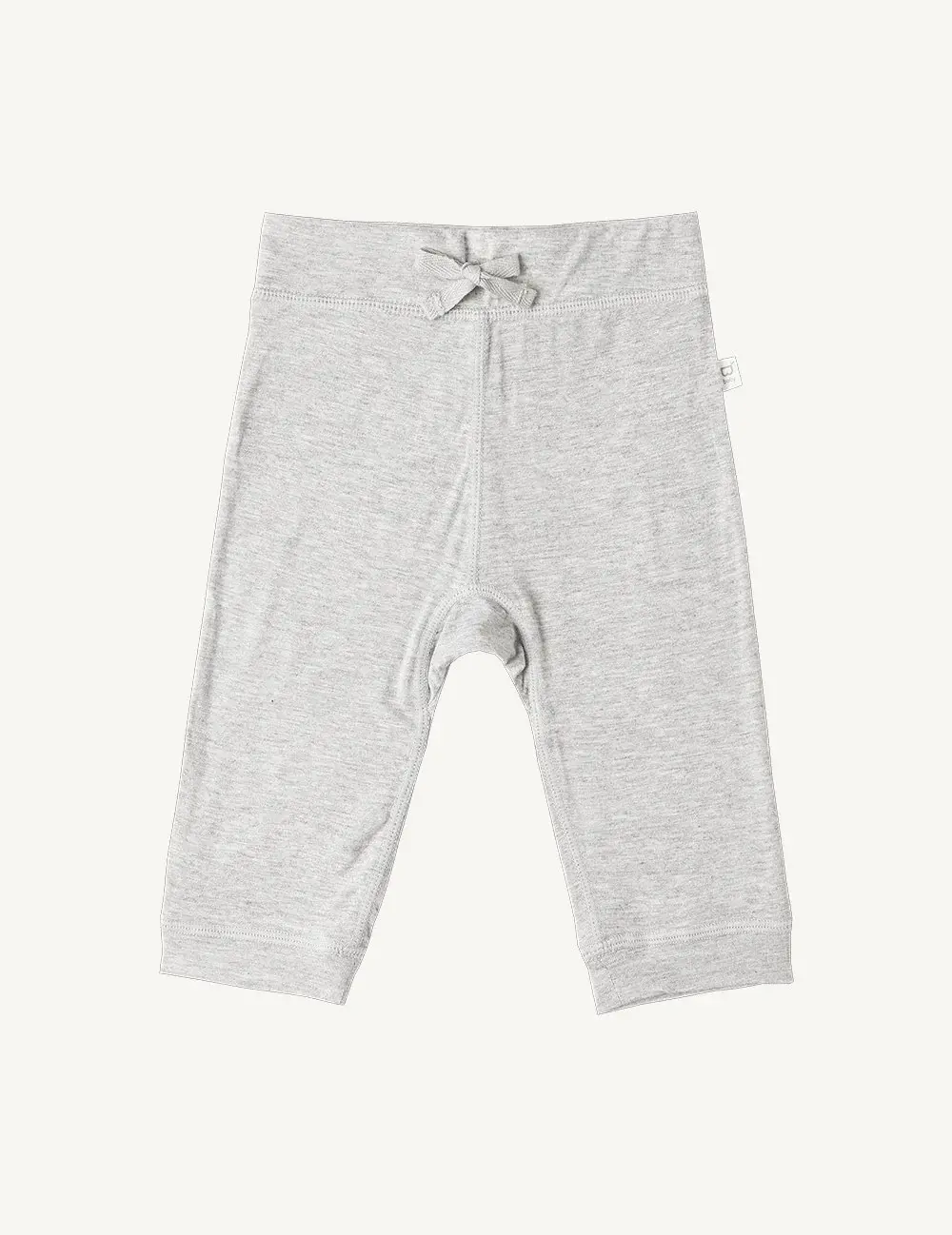 Boody Baby Boody Baby Pull on Pant Light Grey Marl