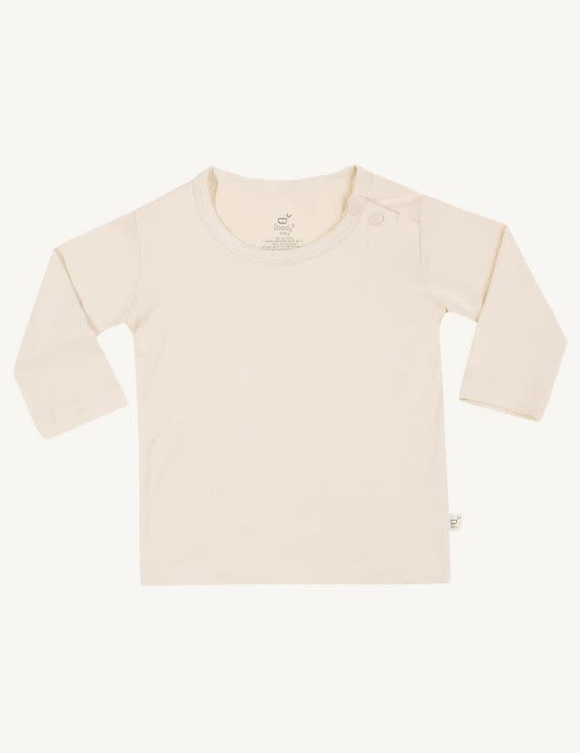 Boody Baby Boody Baby Long Sleeve Top Chalk