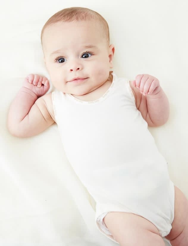 Boody Baby Boody Baby Sleeveless Bodysuit Chalk