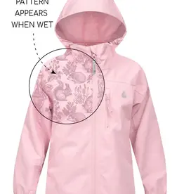 Therm Therm Splashmagic Rainshell Ballet Pink - 4Y