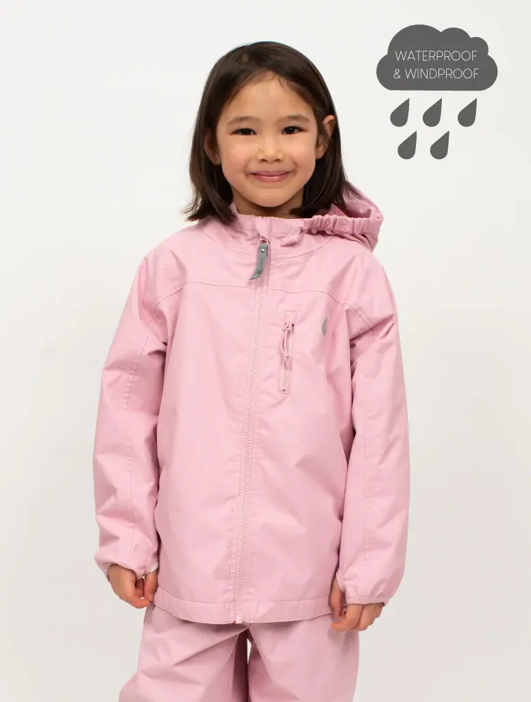 Therm Therm Splashmagic Rainshell Ballet Pink - 4Y