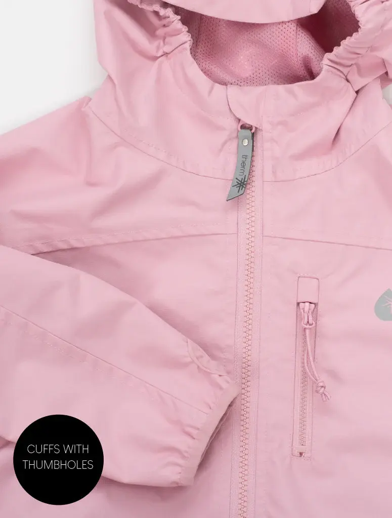 Therm Therm Splashmagic Rainshell Ballet Pink - 4Y
