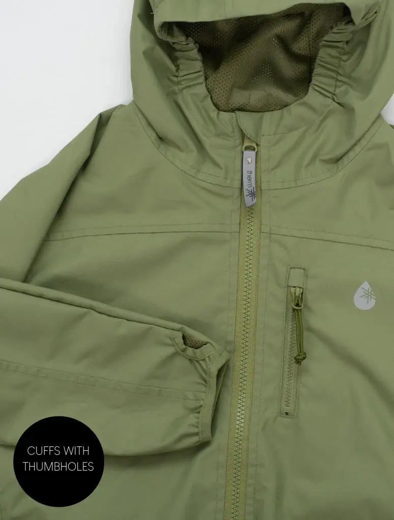 Therm Therm Splashmagic Rainshell Olive