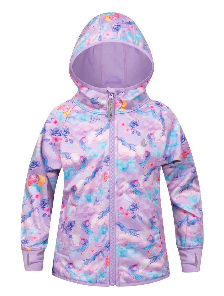 Therm Therm All-Weather Hoodie Unicorn Dream - 2Y