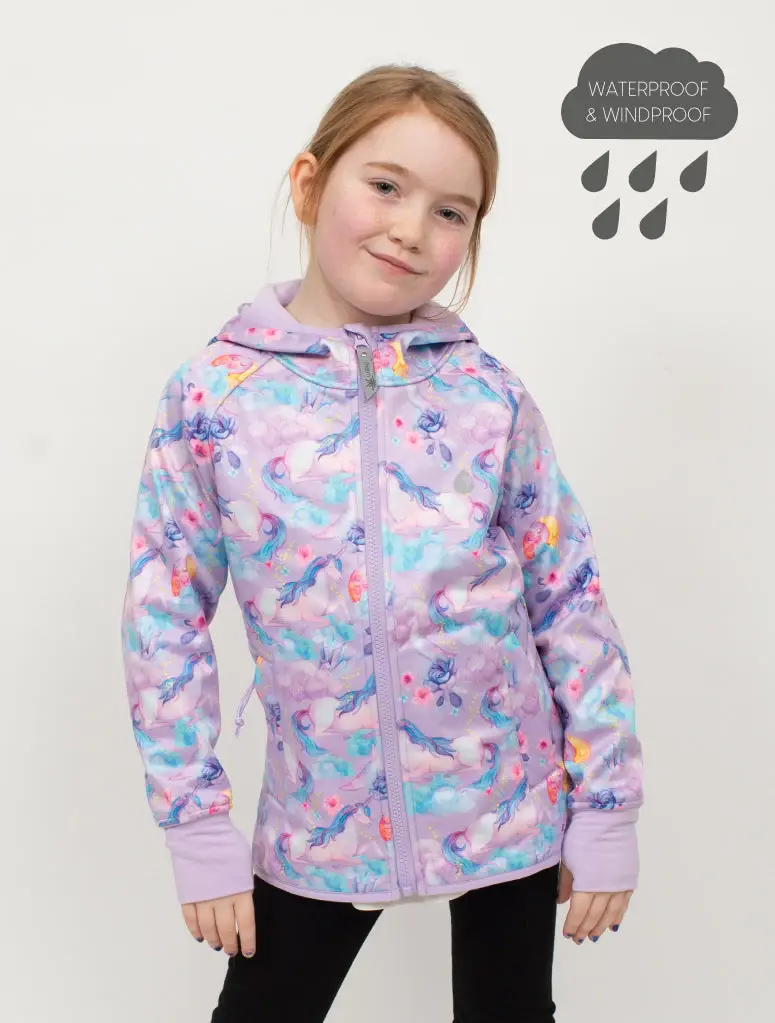 Therm Therm All-Weather Hoodie Unicorn Dream - 2Y