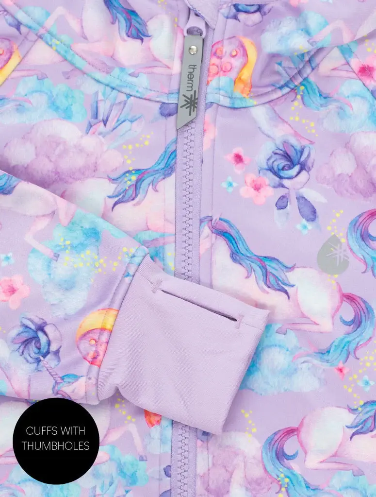 Therm Therm All-Weather Hoodie Unicorn Dream - 2Y