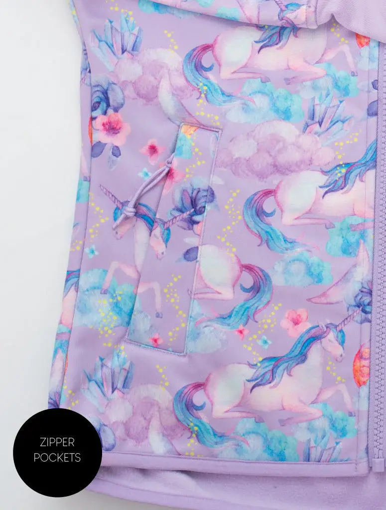 Therm Therm All-Weather Hoodie Unicorn Dream - 2Y