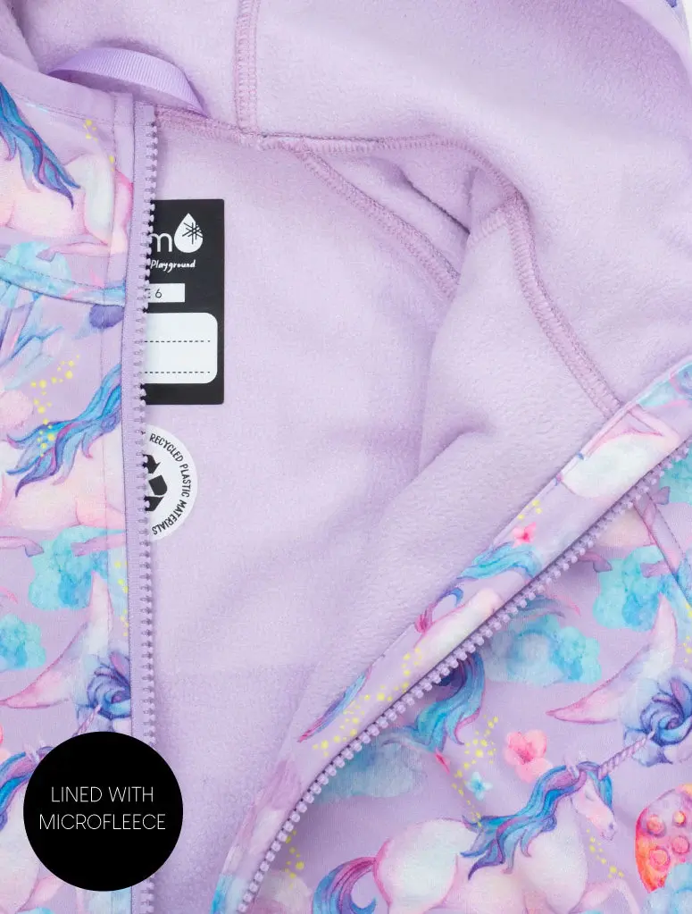 Therm Therm All-Weather Hoodie Unicorn Dream - 2Y