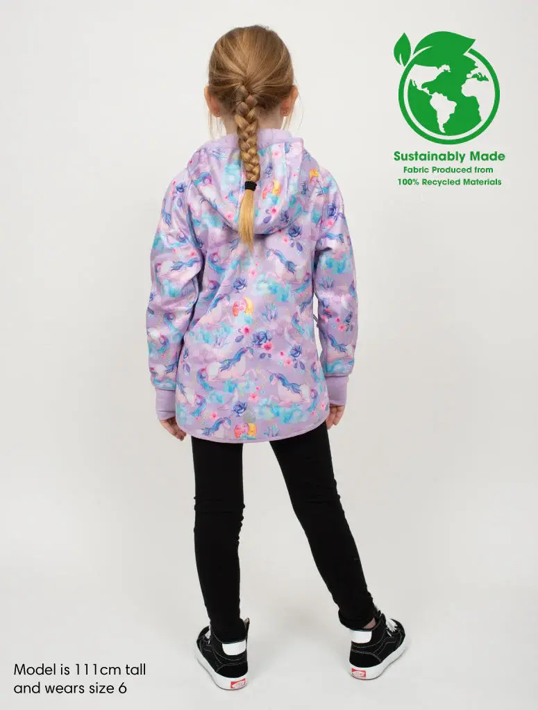 Therm Therm All-Weather Hoodie Unicorn Dream - 2Y