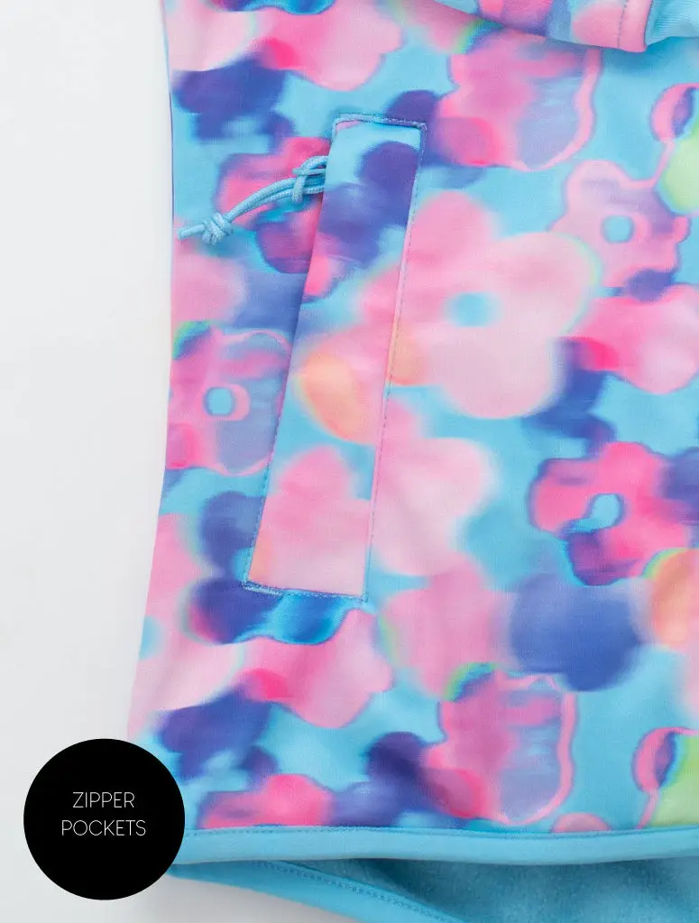 Therm Therm All-Weather Hoodie Electric Floral