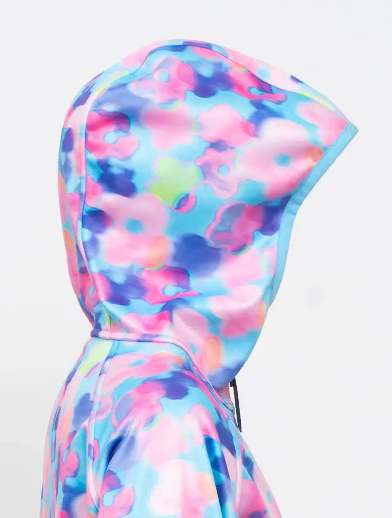 Therm Therm All-Weather Hoodie Electric Floral