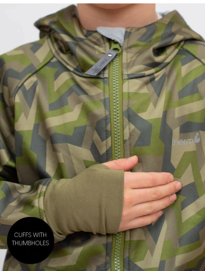 Therm Therm All-Weather Hoodie Geo Camo