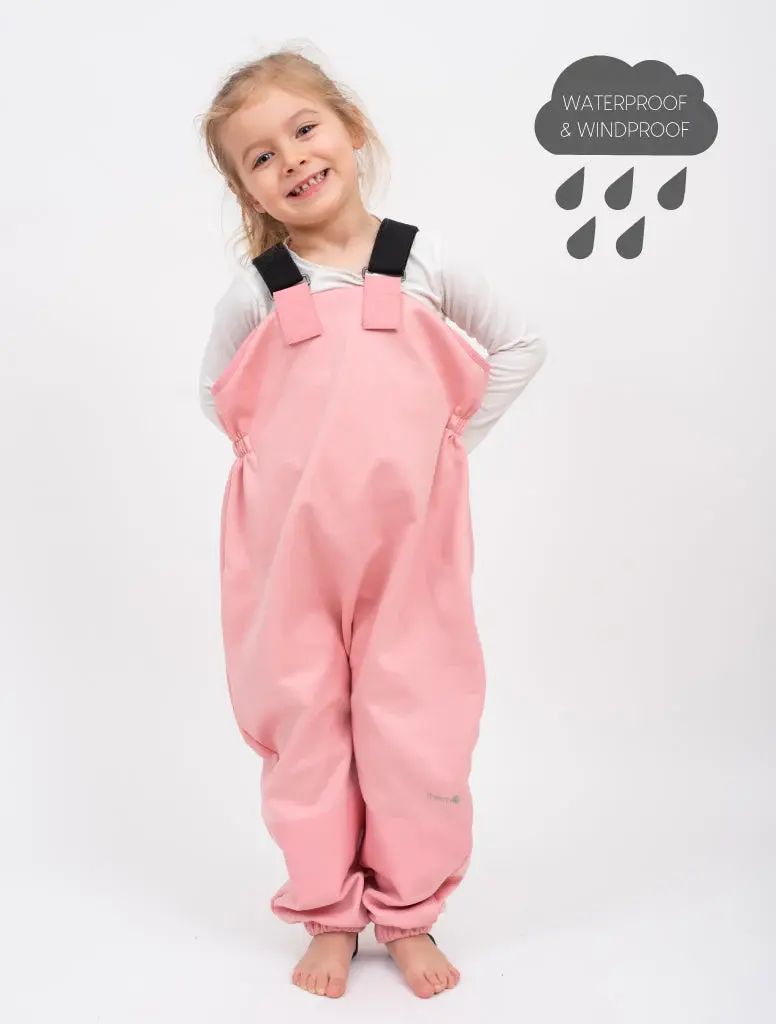Therm Therm All-Weather Fleece Overalls Peony - 4Y